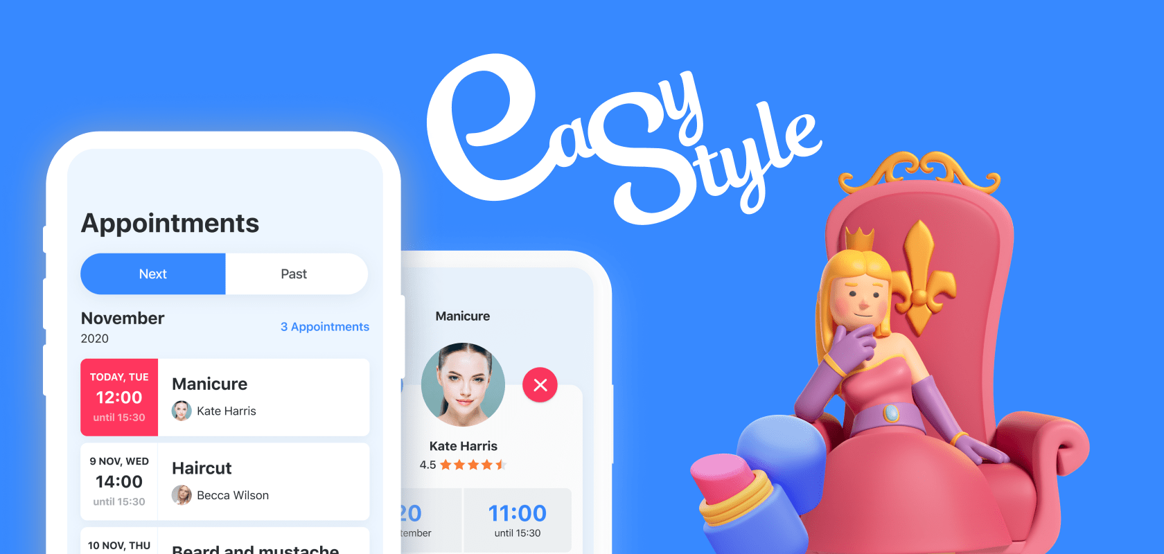 Приложение по поиску мастеров красоты и организации их работы